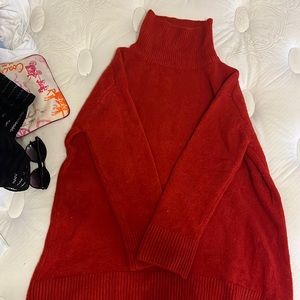 ZARA KNIT RED SWEATER